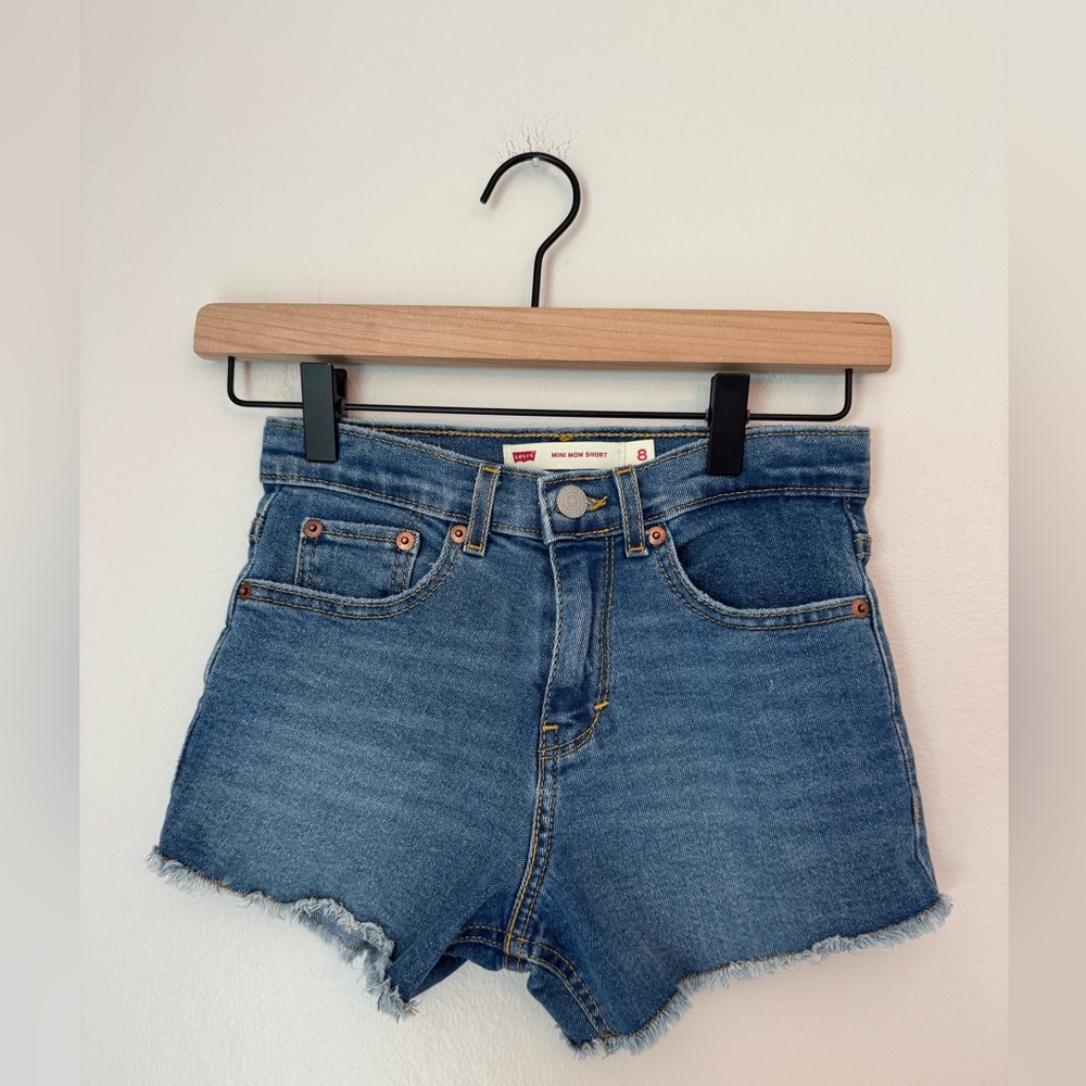 Levi’s Mini Mom Jean Shorts - Girls Size 8